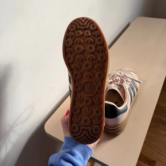 Adidas Women's Gazelle Sneakers - Light Pink Black - Picture 3 of 3